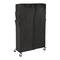 Honey Can Do Black Rolling Shoe Rack & Shoe Rack Cover